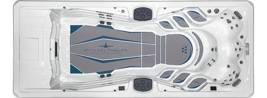 swim spa without hot tub combo.