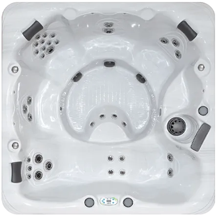 clarity spas balance 7 — 6 person hot tub top view