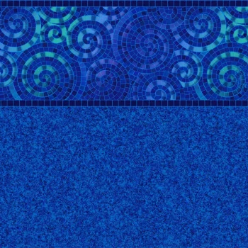 mahalo with granite blue aqua shift effect